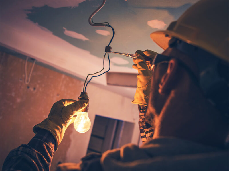 Elektrik xətlərinin çəkilməsi - Temirustasi.az