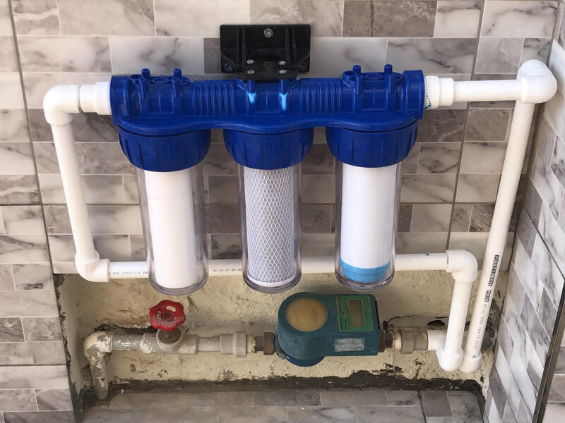 Su filteri quraşdırılması - Temirustasi.az