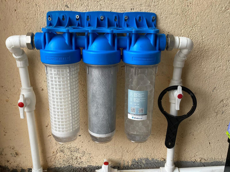 Su filteri qurasdırma - Temirustasi.az